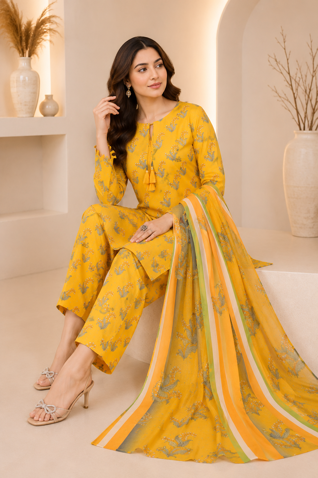 Golden Bloom | Unstitched