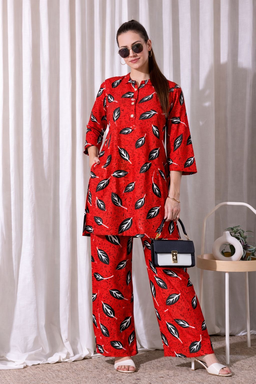 Shifona 2-Piece unstitched Polylawn Suits Combo-3 (Pack of 4)