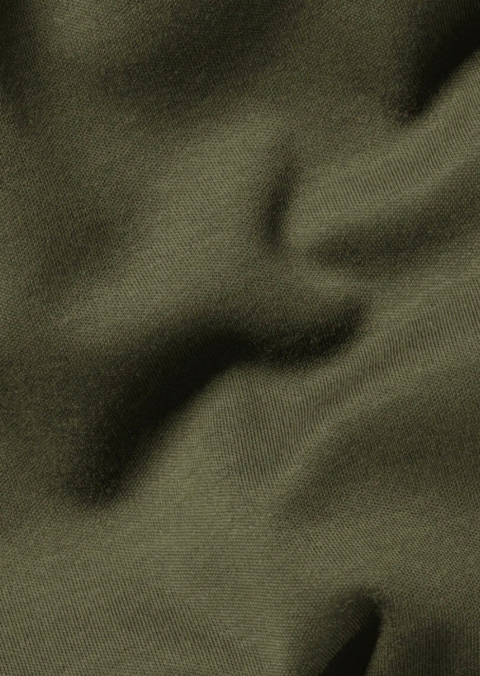 Signature Zip Polo - Moss