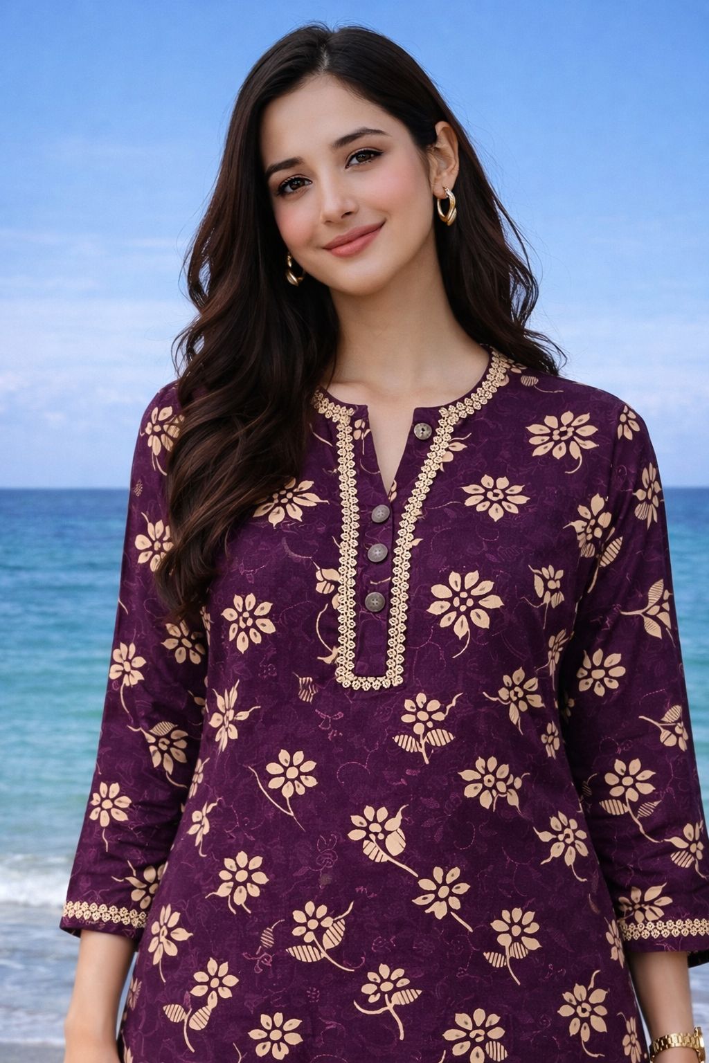 Shifona – 2 Piece Ready to Wear Printed Lawn Suit – Design 3
