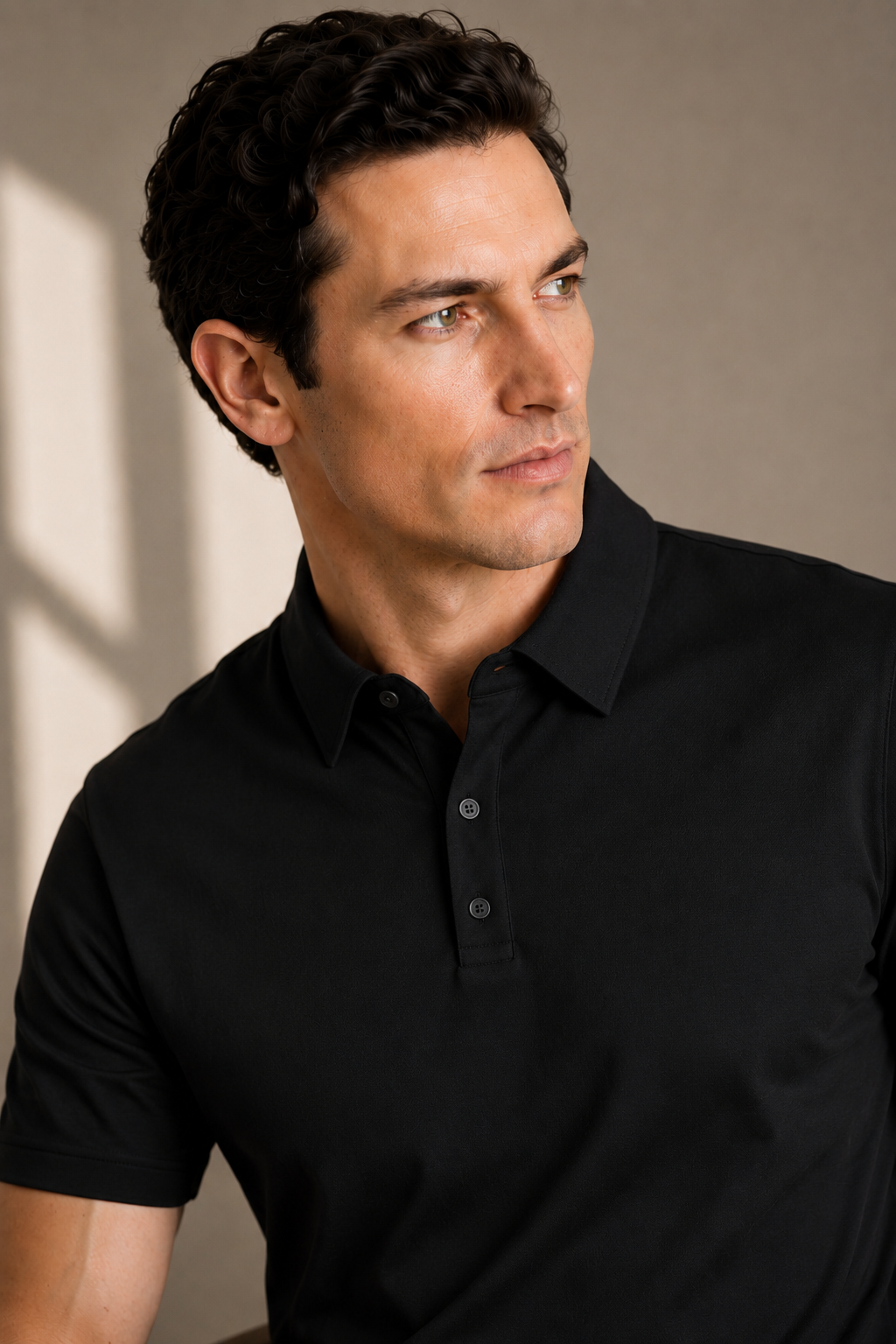 Signature Polo - Jet Black
