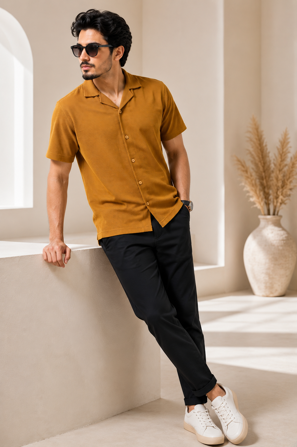 Terra Knit Resort – Camel