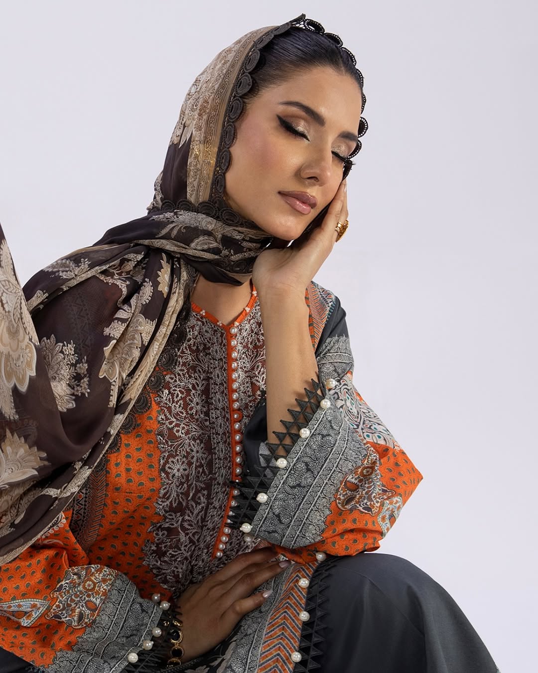 Sana Safinaz – Classic '25 Vol 3 – 3-Piece Unstitched - Design 3