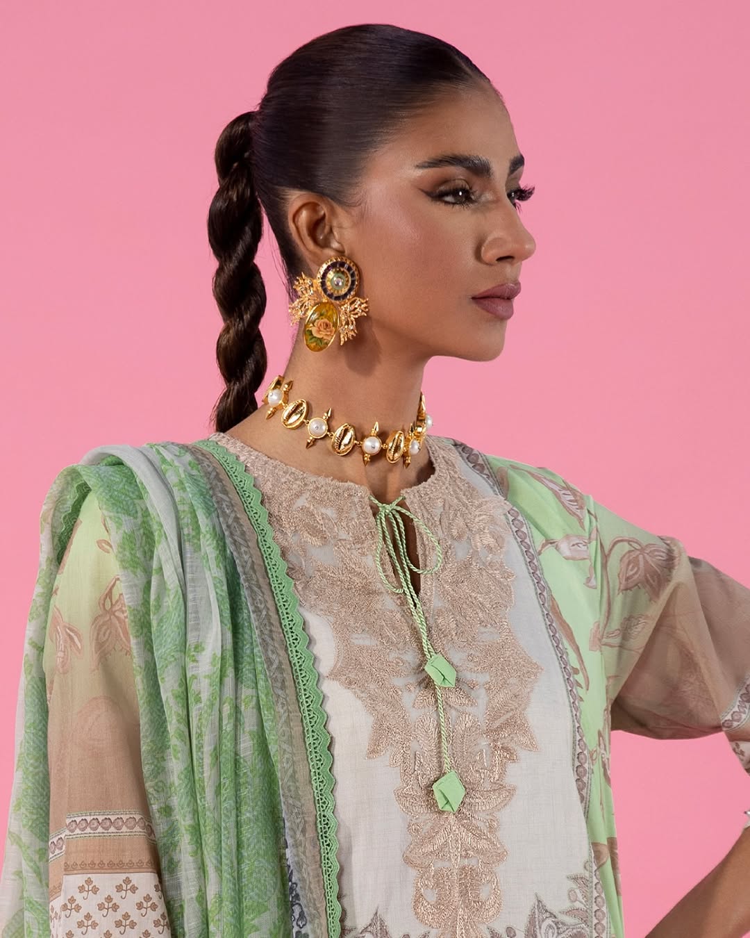 Sana Safinaz Classic '25 Vol 3 – 3-Piece Unstitched - Design 6