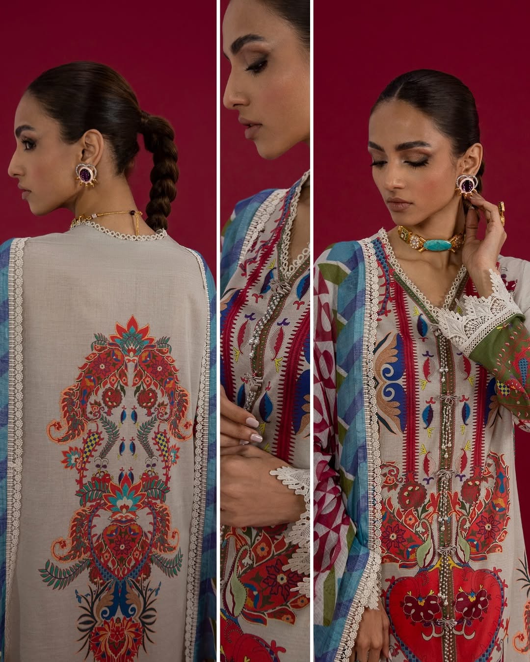 Sana Safinaz Classic '25 Vol 3 – 3-Piece Unstitched - Design 7