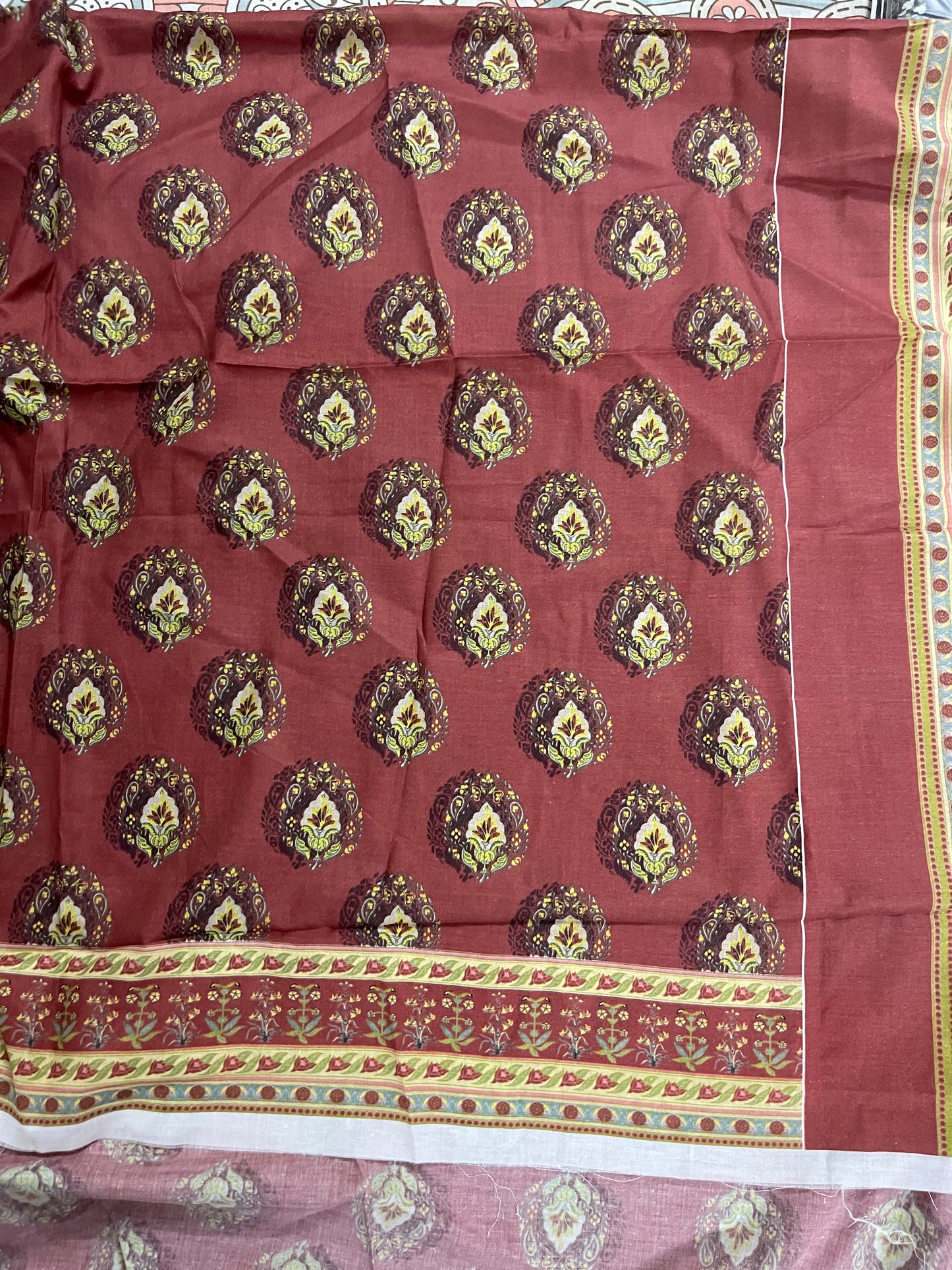 Loraim 3PC Unstitched Lawn Suit L-31-1