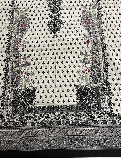 Loraim 3 Piece unstitched Lawn Suits D-4