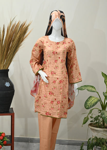 Loraim – 3 Piece Ready to Wear Lawn Suit – Design 6