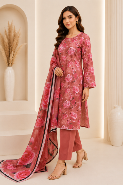 Rose Garden | 3PC Lawn | RTW