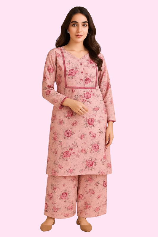 Shifona – 2 Piece Ready to Wear Printed Lawn Suit – Design 10