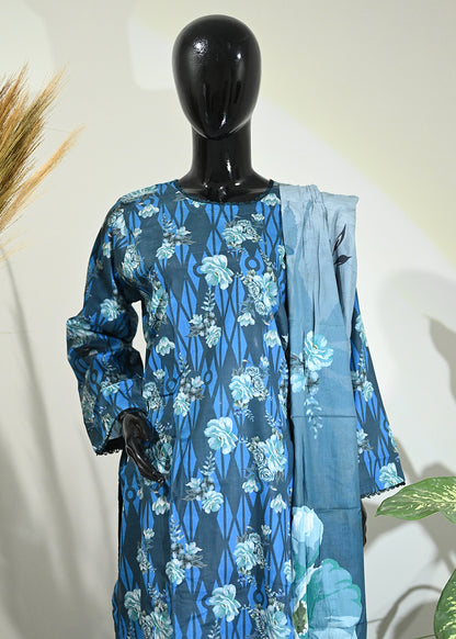 Loraim – 3 Piece Ready to Wear Lawn Suit – Design 4