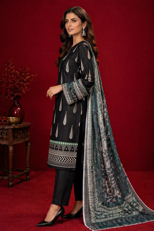 Sohay 3 Piece unstitched Lawn Suits D-3