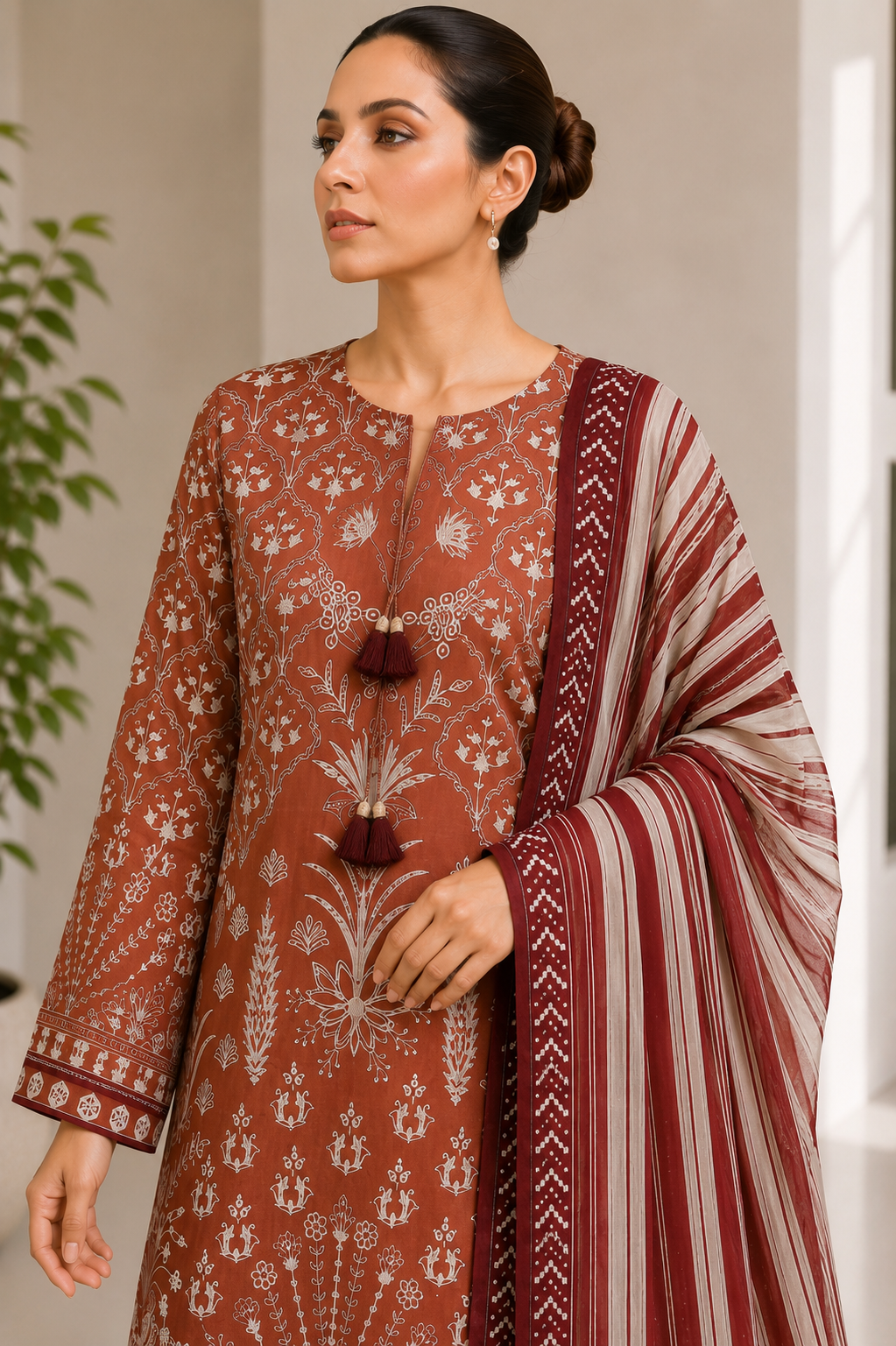 Bonanza 3PC unstitched 07B