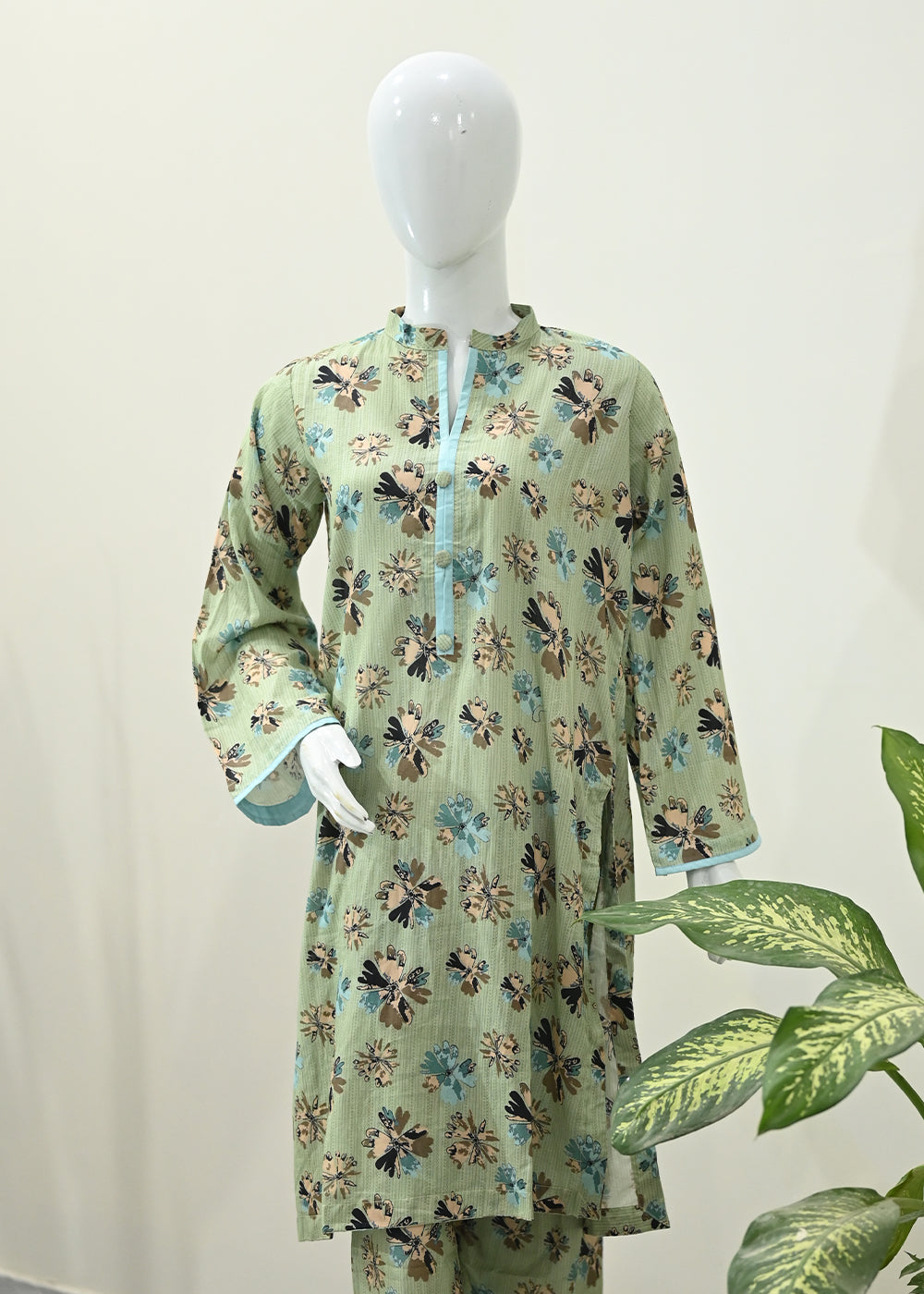 Shifona – 2 Piece Ready to Wear Printed Lawn Suit – Design 8