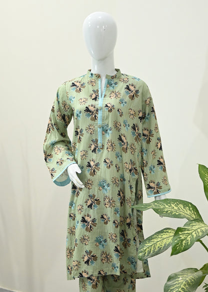 Shifona – 2 Piece Ready to Wear Printed Lawn Suit – Design 8