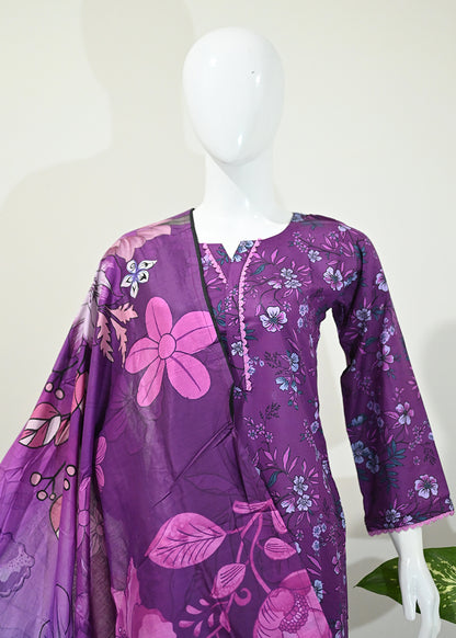 Loraim – 3 Piece Ready to Wear Lawn Suit – Design 8