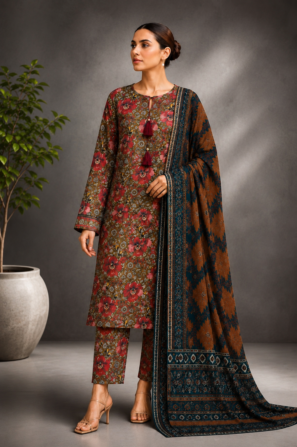 Bonanza 3PC unstitched 10B