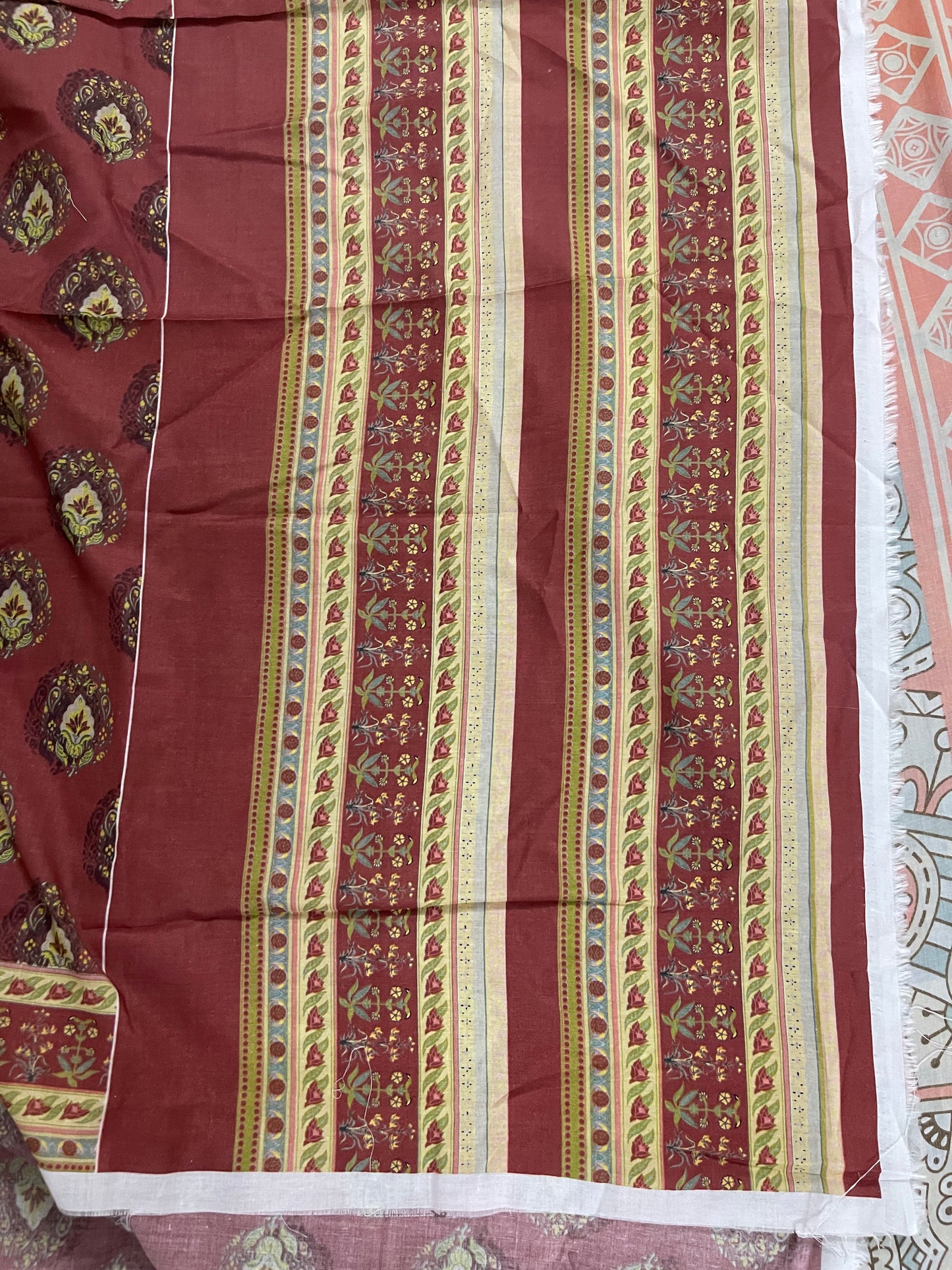 Loraim 3PC Unstitched Lawn Suit L-31-1