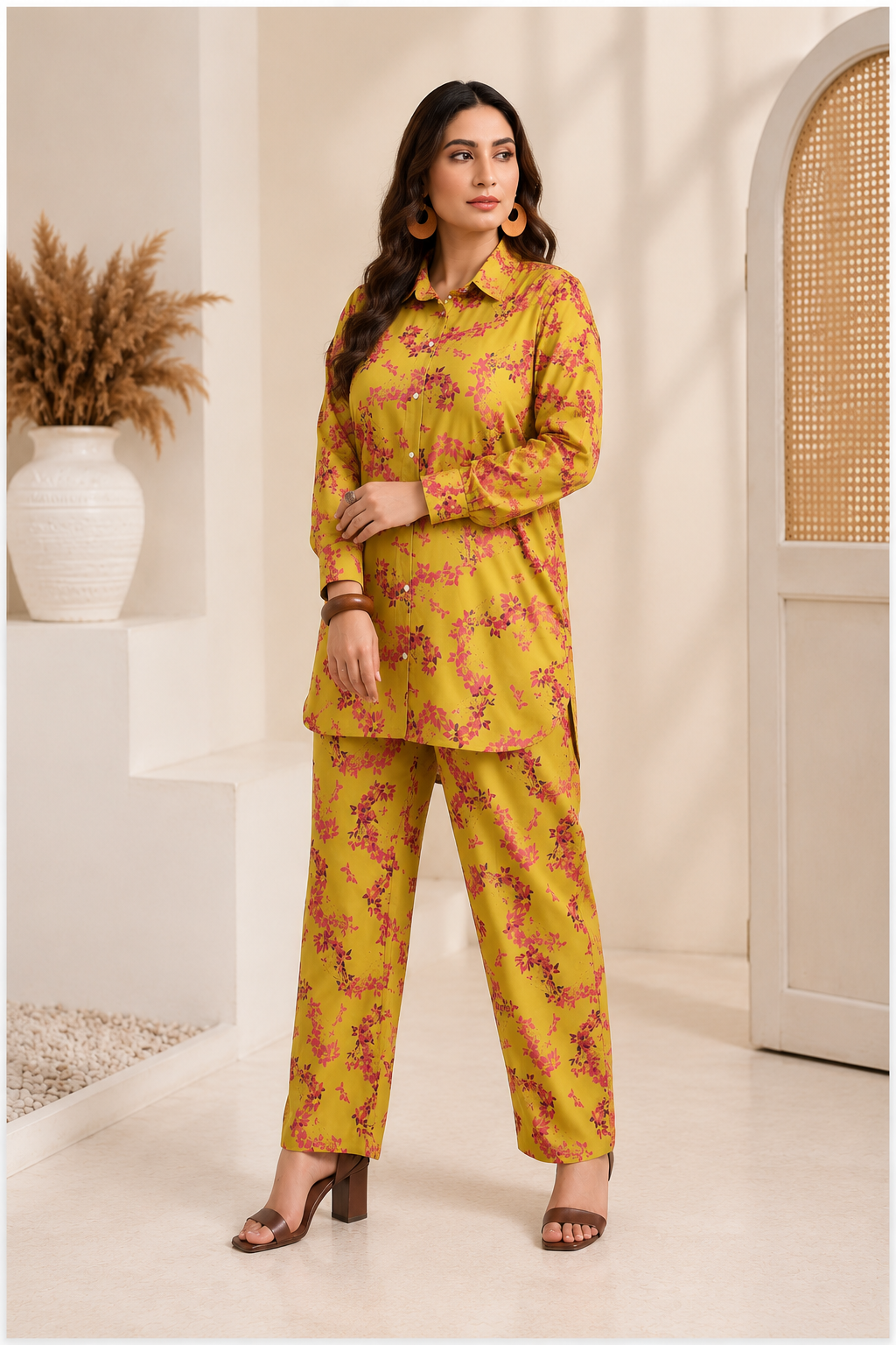 Golden Blossom | Co-Ords Set