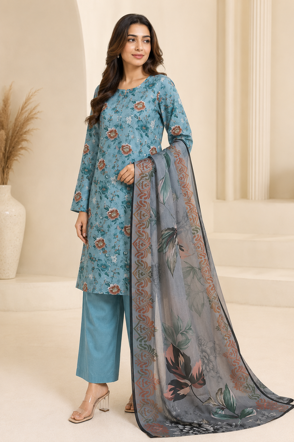 Aqua Bloom | 3PC RTW
