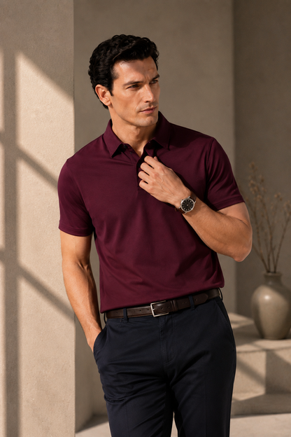 Signature Polo - Red wine