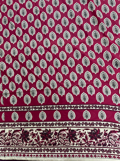 BT 3 Piece Unstitched Premium Lawn Suit D-8