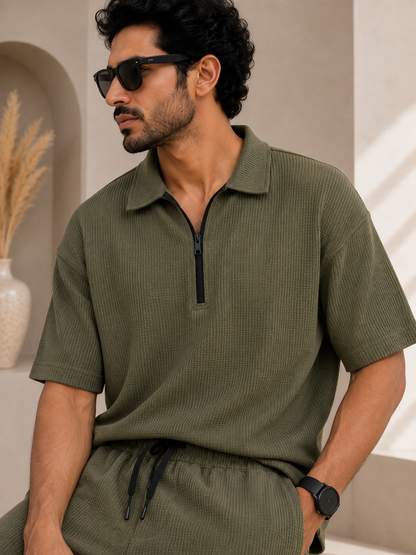 Signature Co-Ord - Olive