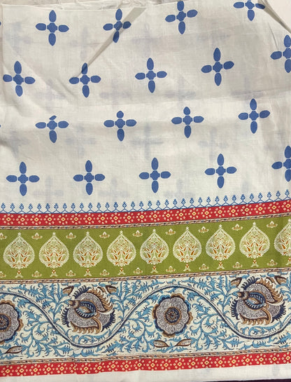 J. Emb. unstitched 3PC Lawn Suit JL-26-1096