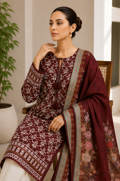 Bonanza 3PC unstitched 09B