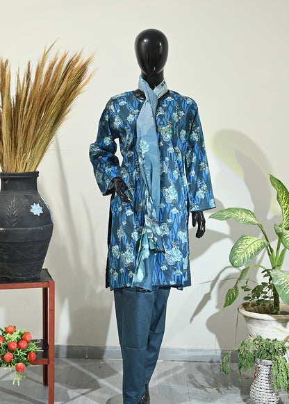 Loraim – 3 Piece Ready to Wear Lawn Suit – Design 4