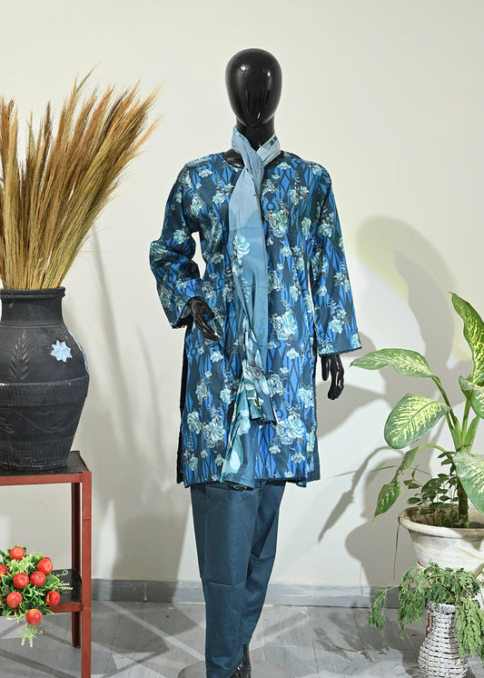Loraim – 3 Piece Ready to Wear Lawn Suit – Design 4