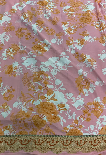 Bonanza 3PC Unstitched Lawn Suits B-26-1002