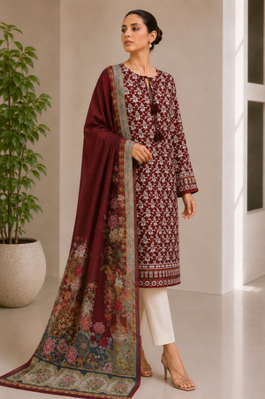 Bonanza 3PC unstitched 09B