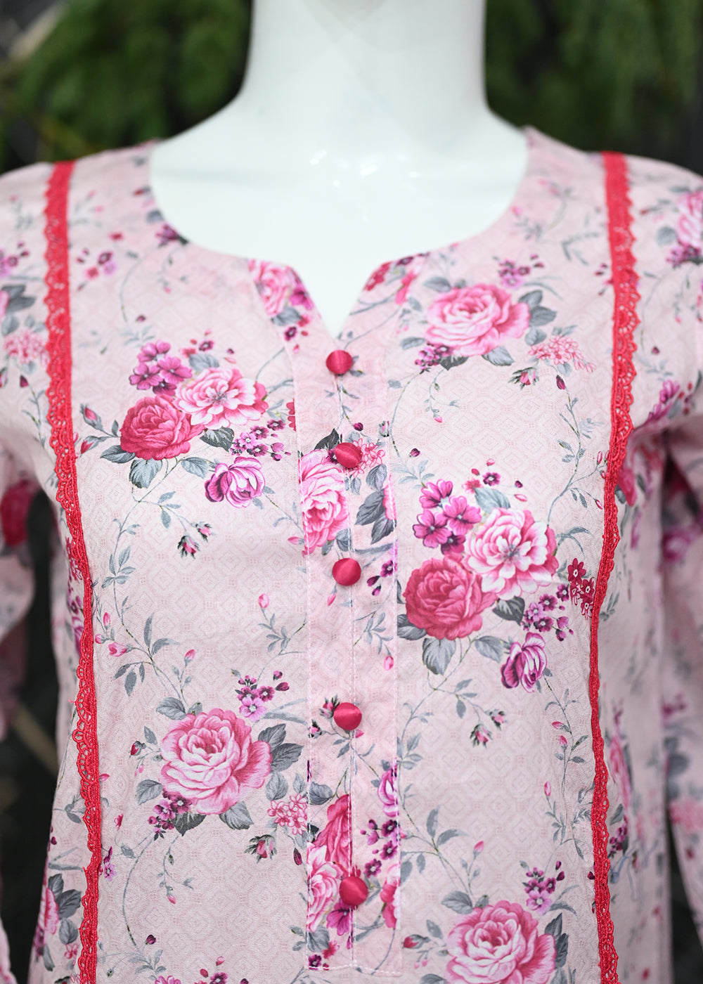 Shifona – 2 Piece Ready to Wear Printed Lawn Suit – Design 10