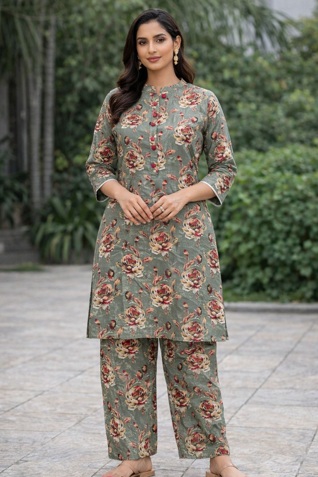 Shifona – 2 Piece Ready to Wear Printed Lawn Suit – Design 4