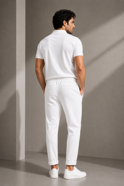 Essential Trouser - White