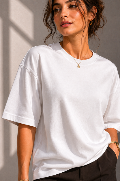 Signature Crew - White