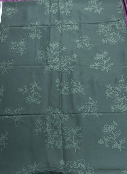 J. Emb. unstitched 3PC Lawn Suit J-26-1097