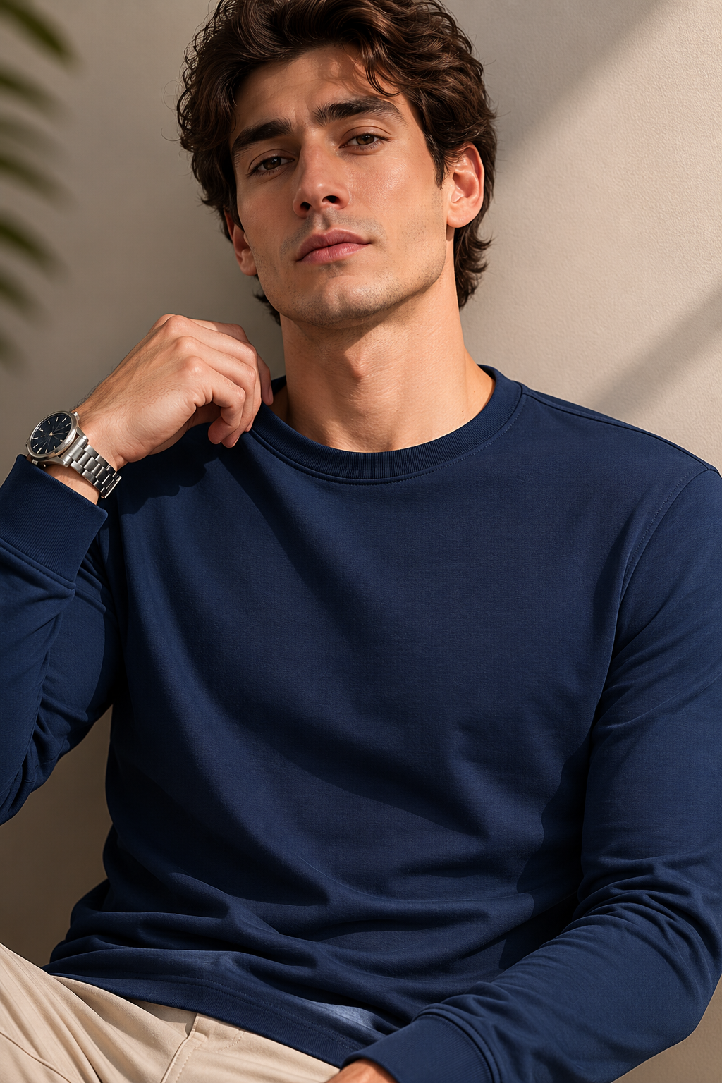 Essential Long Sleeve - Navy