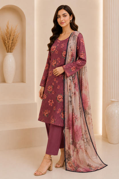 Mauve Blossom | 3PC RTW