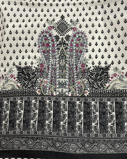Loraim 3 Piece unstitched Lawn Suits D-4
