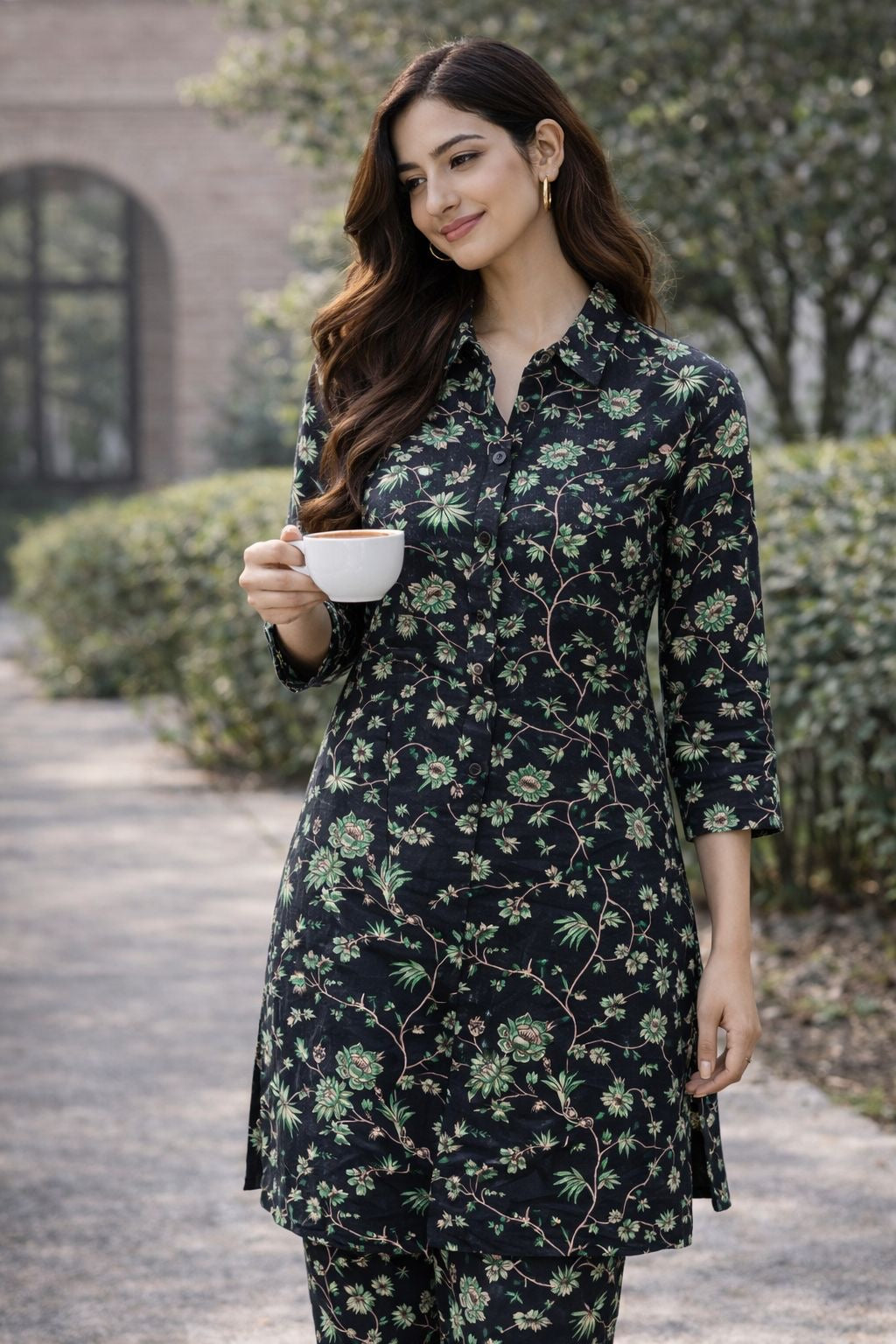Shifona – 2 Piece Ready to Wear Printed Lawn Suit – Design 1