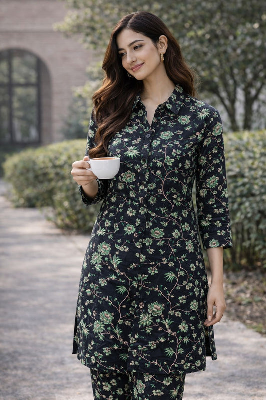 Shifona – 2 Piece Ready to Wear Printed Lawn Suit – Design 1