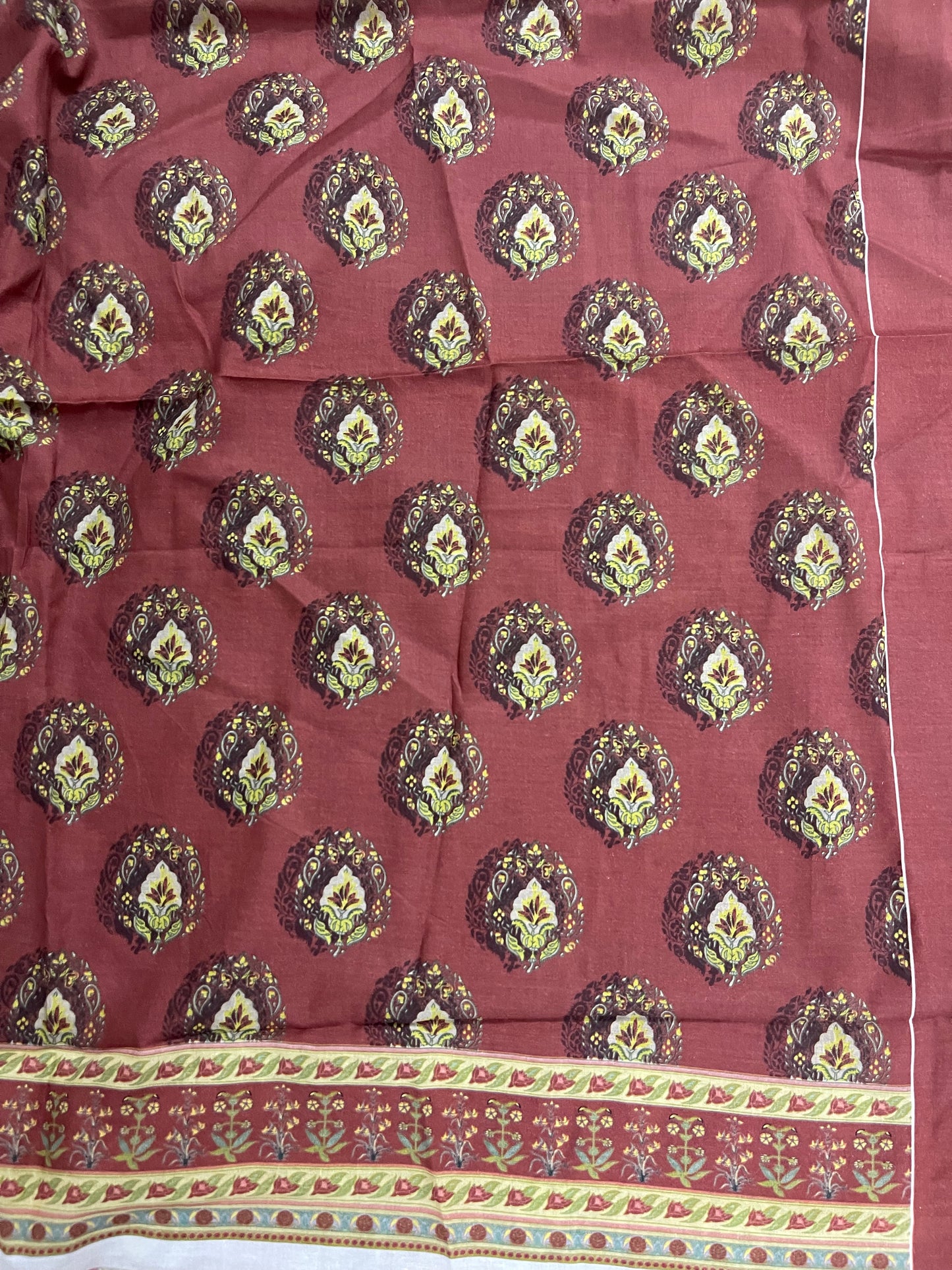 Loraim 3PC Unstitched Lawn Suit L-31-1