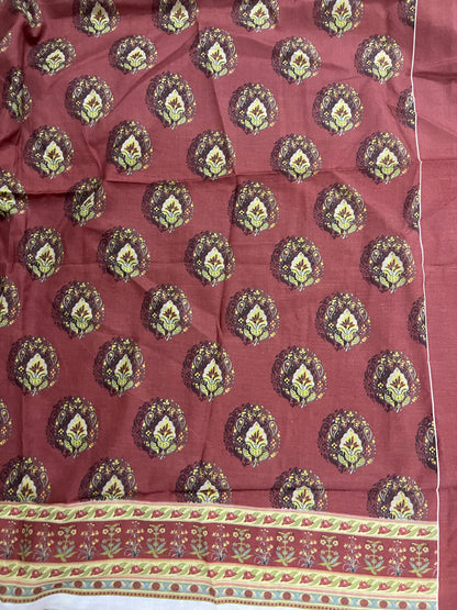 Loraim 3PC Unstitched Lawn Suit L-31-1