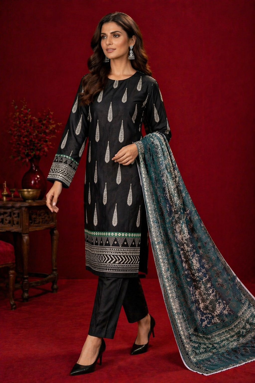 Sohay 3 Piece unstitched Lawn Suits D-3