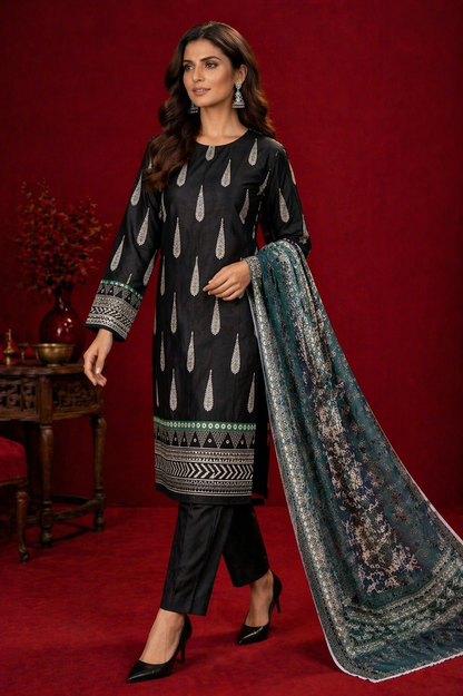Sohay 3 Piece unstitched Lawn Suits D-3