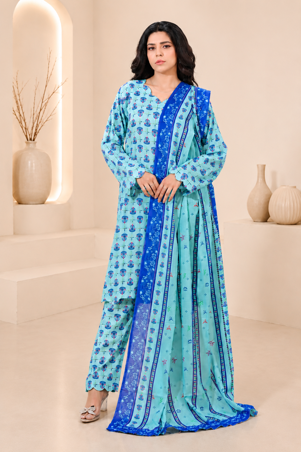 Sky Blossom | 3PC RTW Lawn