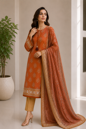 Bonanza 3PC unstitched 16B
