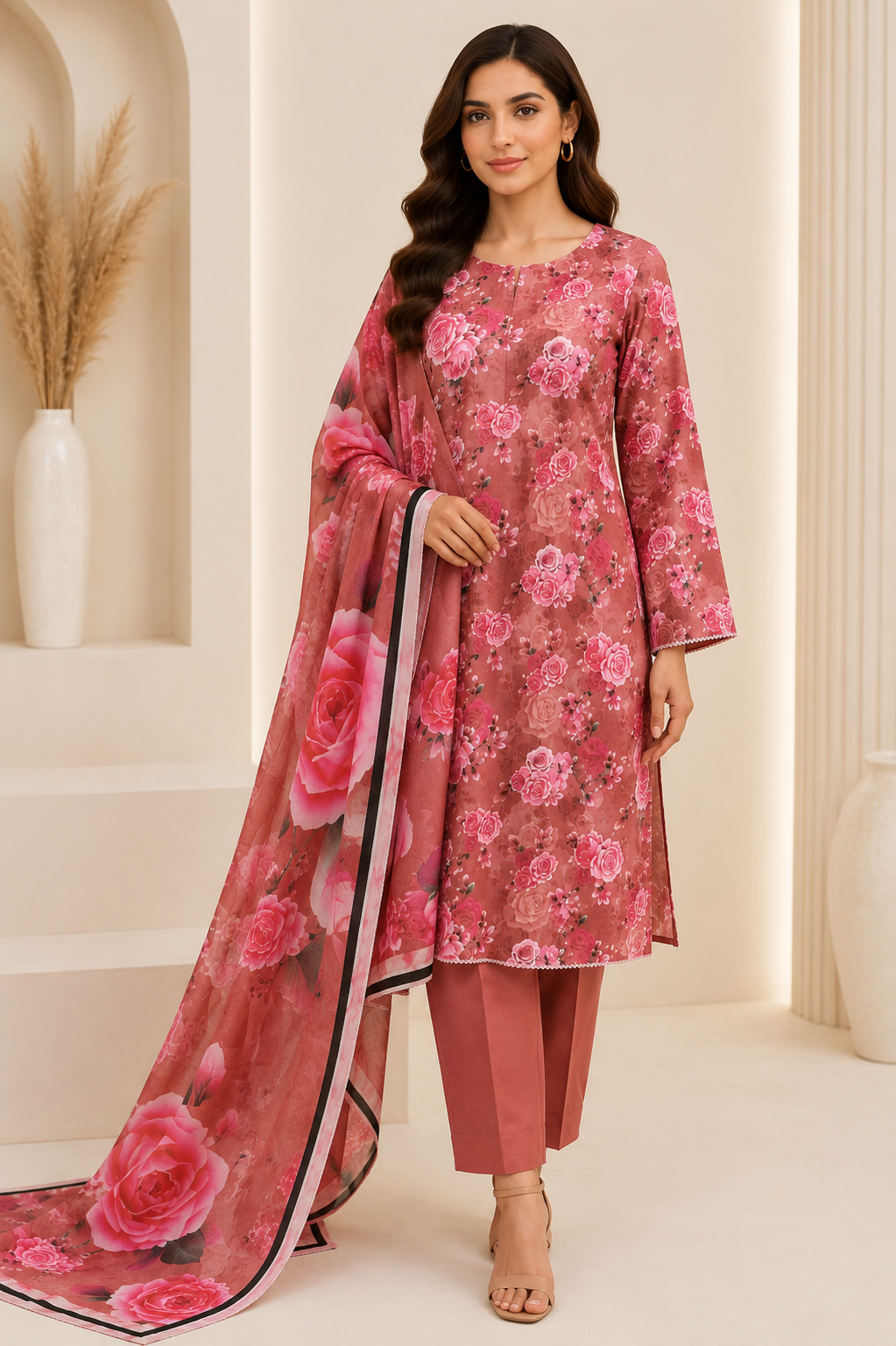 Rose Garden | 3PC Lawn | RTW